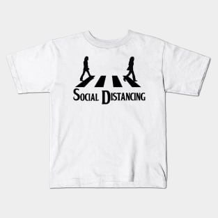 The Beatles Social Distancing Kids T-Shirt